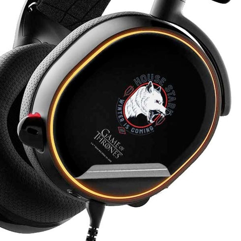 Game of Thrones: House Stark Direwolf SteelSeries Arctis 3 Skin